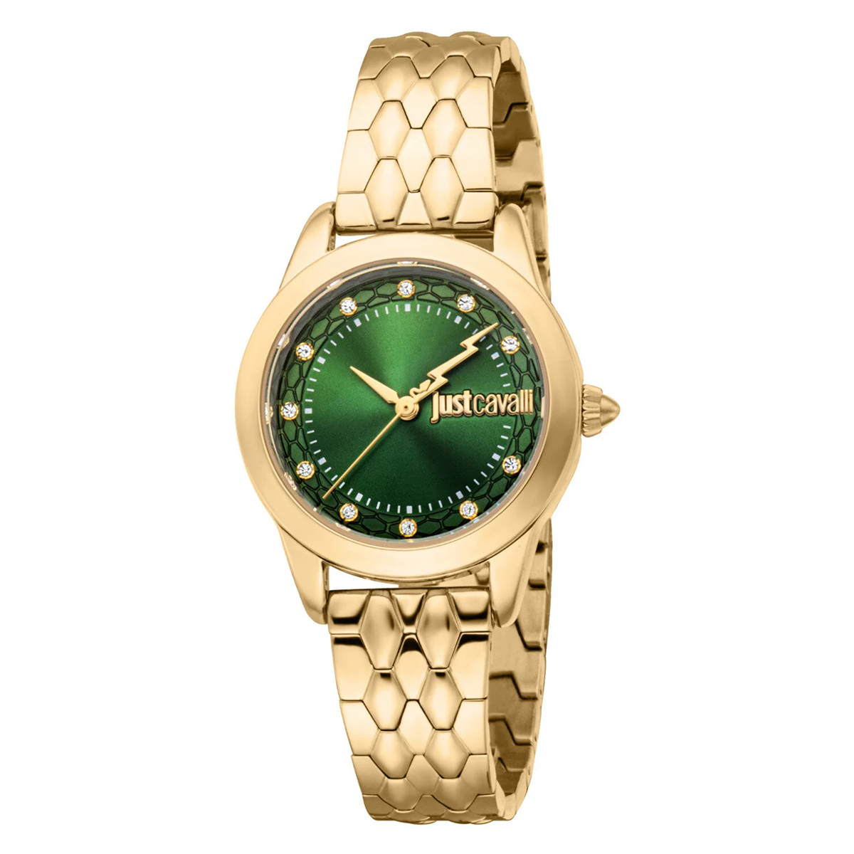 MONTRE JUST CAVALI FEMME SIMPLE ACIER